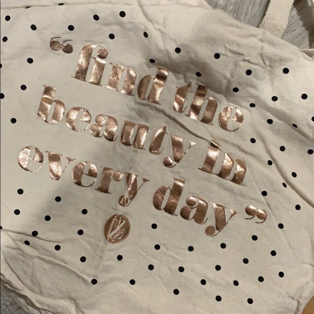 Zoelle Bag- “find the beauty in every day”